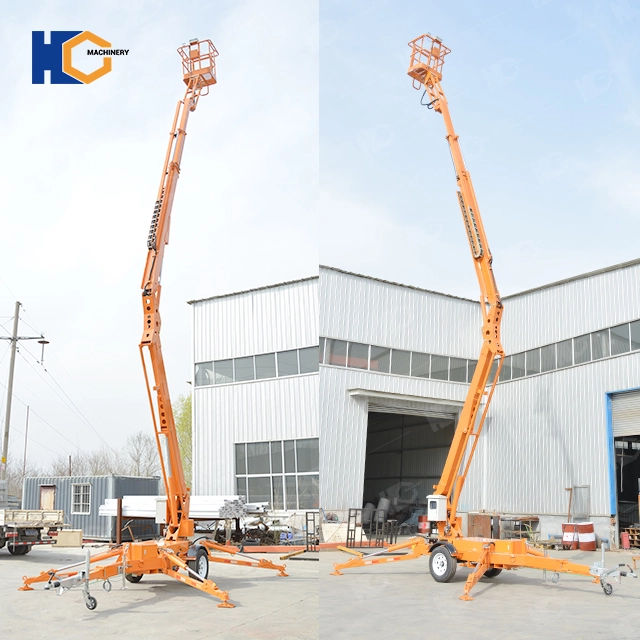 14m Towable boom lift cost